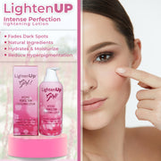 Omic LightenUp Girl! Intense Perfection Lightening Lotion - 400ml / 13.5 Oz Mitchell Brands - Mitchell Brands - Skin Lightening, Skin Brightening, Fade Dark Spots, Shea Butter, Hair Growth Products