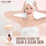 Omic Lightenup Lactic Acid Shea Butter Shower Gel - 1000ml Mitchell Brands - Mitchell Brands - Skin Lightening, Skin Brightening, Fade Dark Spots, Shea Butter, Hair Growth Products