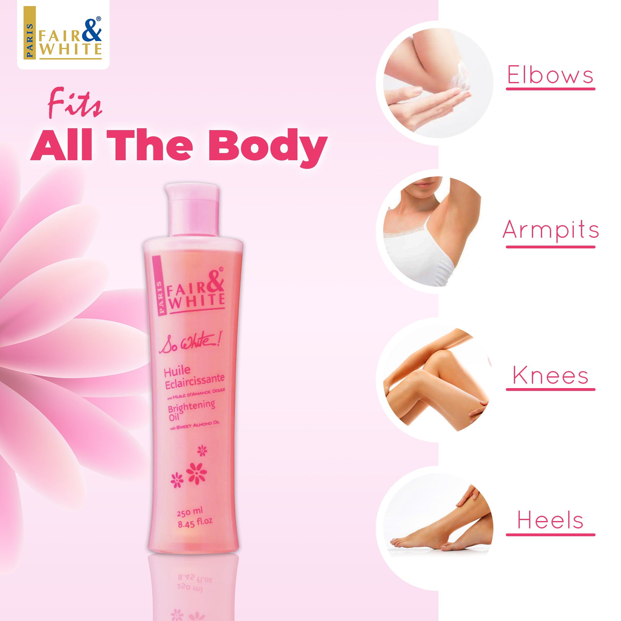 So White Brightening Body Oil with Vitamin E | Mitchell Brands