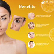 New York Bright & Lovely Lightening Cream with Vitamin C and Hyaluronic Acid - 100ml / 3.5 Oz Mitchell Brands - Mitchell Brands - Skin Lightening, Skin Brightening, Fade Dark Spots, Shea Butter, Hair Growth Products