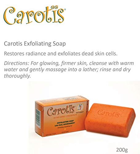 Carotis Beauty Soap 200g Carotis - Mitchell Brands - Skin Lightening, Skin Brightening, Fade Dark Spots, Shea Butter, Hair Growth Products