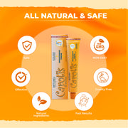 Carotis Brightening Cream - 50gm / 1.7 fl oz Carotis - Mitchell Brands - Skin Lightening, Skin Brightening, Fade Dark Spots, Shea Butter, Hair Growth Products