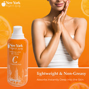 New York Bright & Lovely Lightening Lotion w Vitamin C and Hyaluronic Acid - 400ml / 13.5 Oz Mitchell Brands - Mitchell Brands - Skin Lightening, Skin Brightening, Fade Dark Spots, Shea Butter, Hair Growth Products