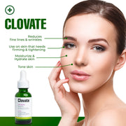 Clovate Anti-aging Serum - 30ml / 1 fl oz Mitchell Group USA, LLC - Mitchell Brands - Skin Lightening, Skin Brightening, Fade Dark Spots, Shea Butter, Hair Growth Products