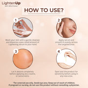Omic Lightenup Lactic Acid Active Intense Lightening Serum - 30ml Mitchell Brands - Mitchell Brands - Skin Lightening, Skin Brightening, Fade Dark Spots, Shea Butter, Hair Growth Products