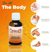 Carotis Brightening Serum - 30ml / 1 fl oz Carotis - Mitchell Brands - Skin Lightening, Skin Brightening, Fade Dark Spots, Shea Butter, Hair Growth Products