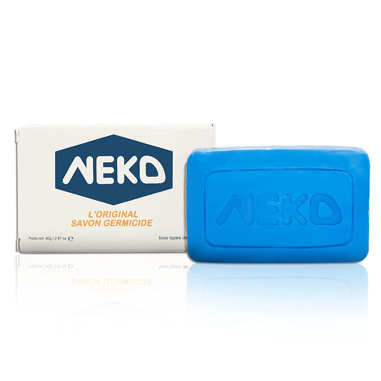 Neko Germicidal Soap - 80g / 2.82 oz Neko - Mitchell Brands - Skin Lightening, Skin Brightening, Fade Dark Spots, Shea Butter, Hair Growth Products