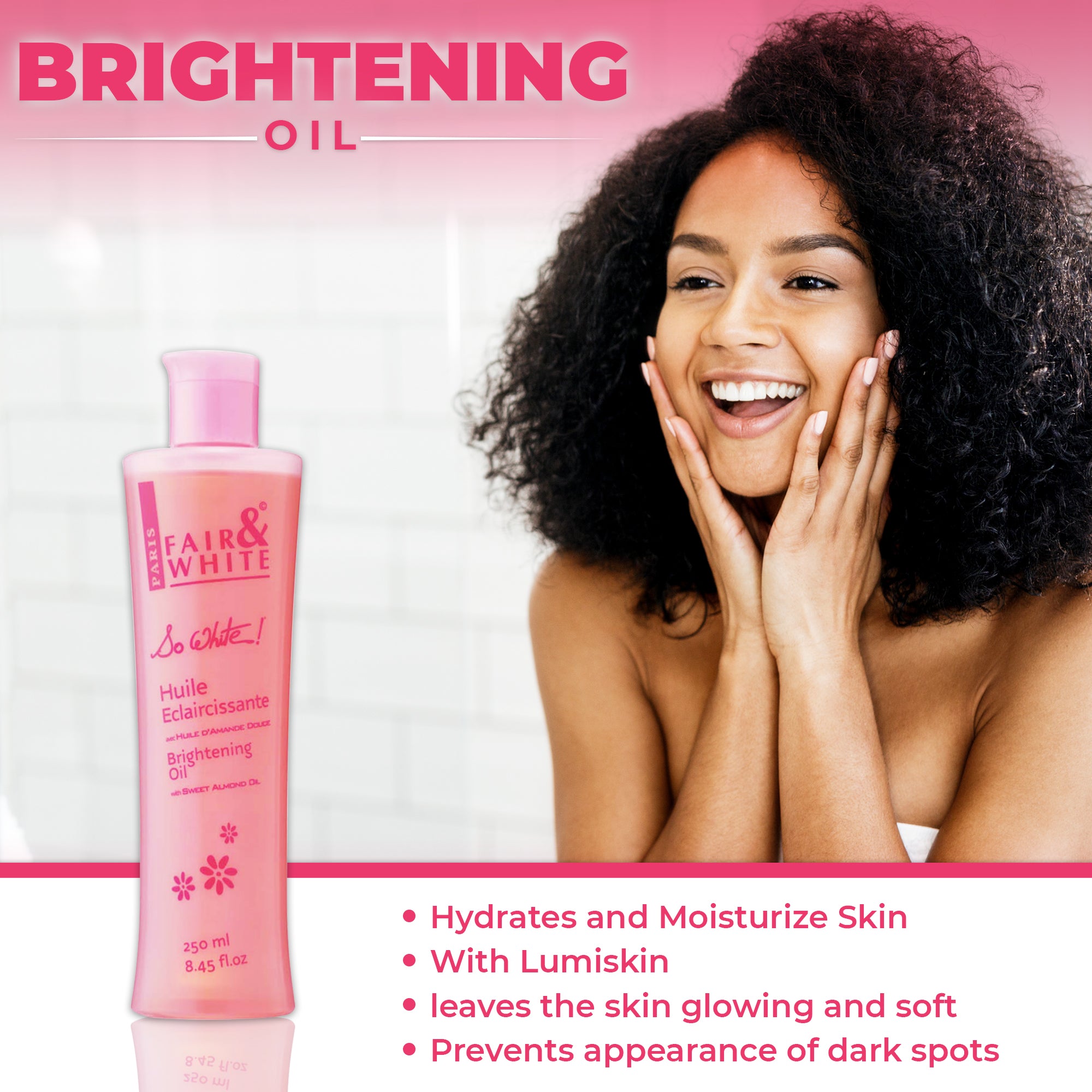 So White Brightening Body Oil with Vitamin E | Mitchell Brands