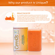 Carotis Exfoliating Soap - 200g / 7 fl oz Carotis - Mitchell Brands - Skin Lightening, Skin Brightening, Fade Dark Spots, Shea Butter, Hair Growth Products