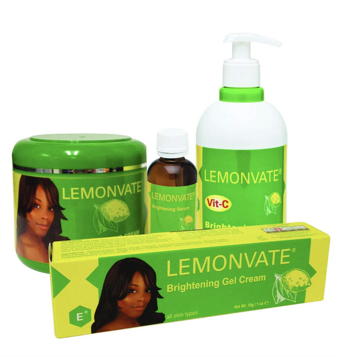 Lemonvate Brightening Cream 50g Mitchell Brands - Mitchell Brands - Skin Lightening, Skin Brightening, Fade Dark Spots, Shea Butter, Hair Growth Products