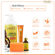 Carotis Bundle Mitchell Brands - Mitchell Brands - Skin Lightening, Skin Brightening, Fade Dark Spots, Shea Butter, Hair Growth Products
