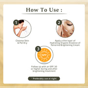 Organic Extract of Tamarind Brightening Cream Tube - 50g / 1.76 Oz Mitchell Brands - Mitchell Brands - Skin Lightening, Skin Brightening, Fade Dark Spots, Shea Butter, Hair Growth Products