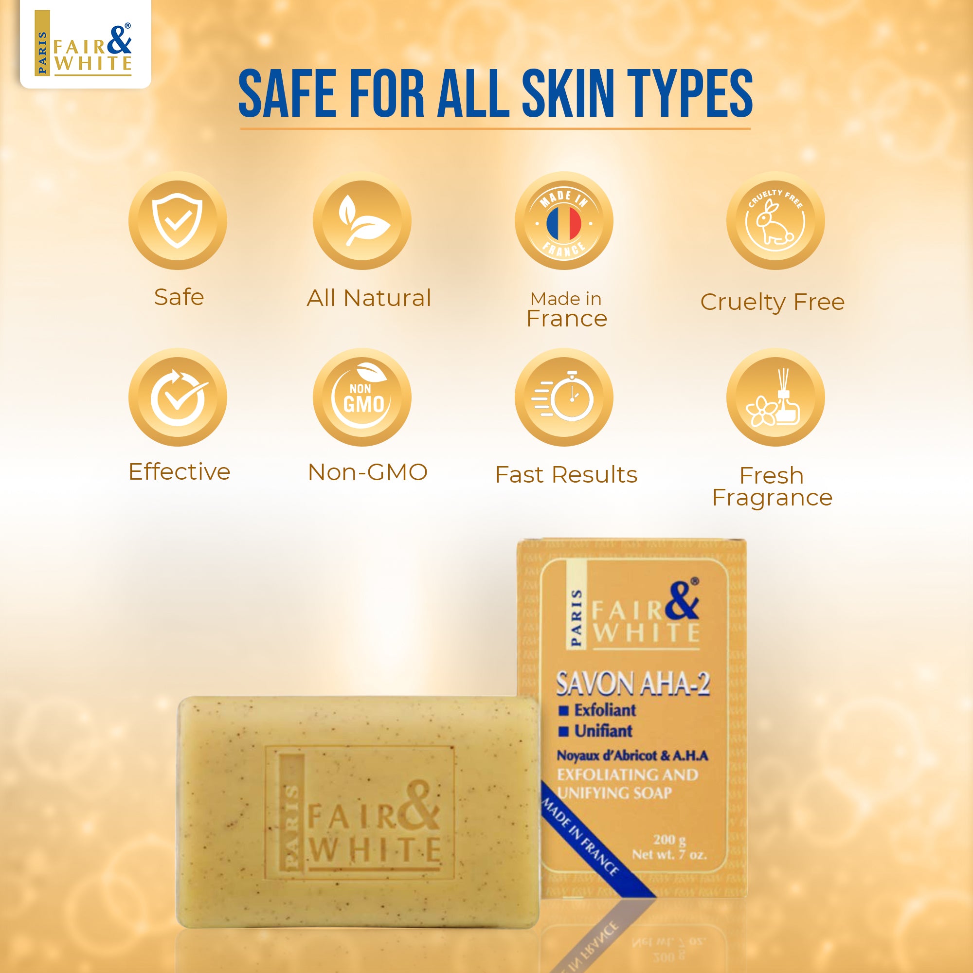 Fair & White Original AHA Exfoliating Soap | Mitchell Brands