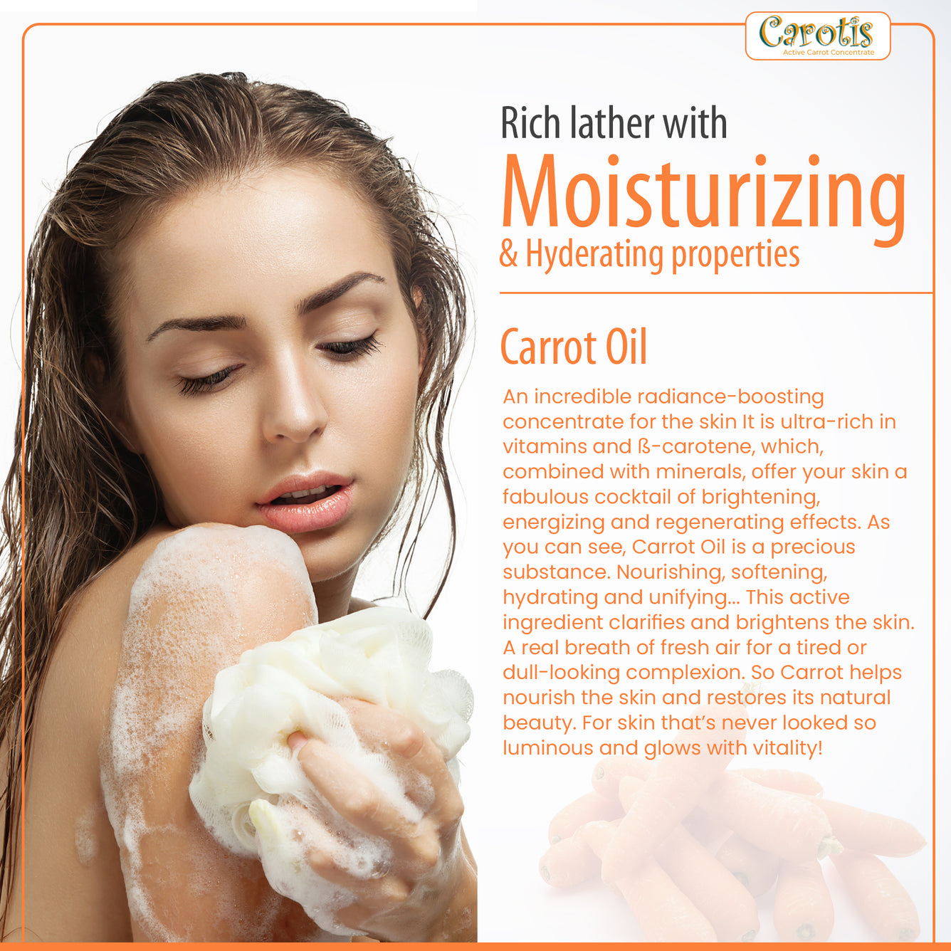 Carotis Beauty Soap - 80g / 2.82 fl oz Carotis - Mitchell Brands - Skin Lightening, Skin Brightening, Fade Dark Spots, Shea Butter, Hair Growth Products