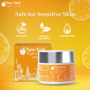 New York Bright & Lovely Lightening Cream with Vitamin C and Hyaluronic Acid - 100ml / 3.5 Oz Mitchell Brands - Mitchell Brands - Skin Lightening, Skin Brightening, Fade Dark Spots, Shea Butter, Hair Growth Products