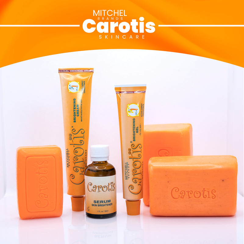 Carotis Brightening Cream - 50gm / 1.7 fl oz Carotis - Mitchell Brands - Skin Lightening, Skin Brightening, Fade Dark Spots, Shea Butter, Hair Growth Products
