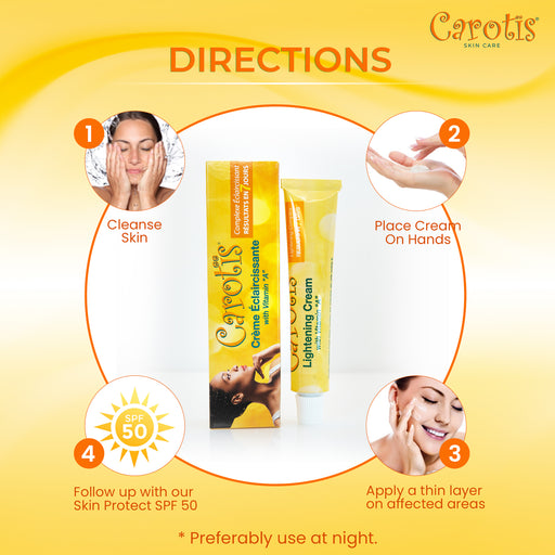 Carotis 7 DAYS Lightening Cream Vitamin A