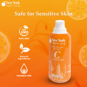 New York Bright & Lovely Lightening Lotion w Vitamin C and Hyaluronic Acid - 400ml / 13.5 Oz Mitchell Brands - Mitchell Brands - Skin Lightening, Skin Brightening, Fade Dark Spots, Shea Butter, Hair Growth Products