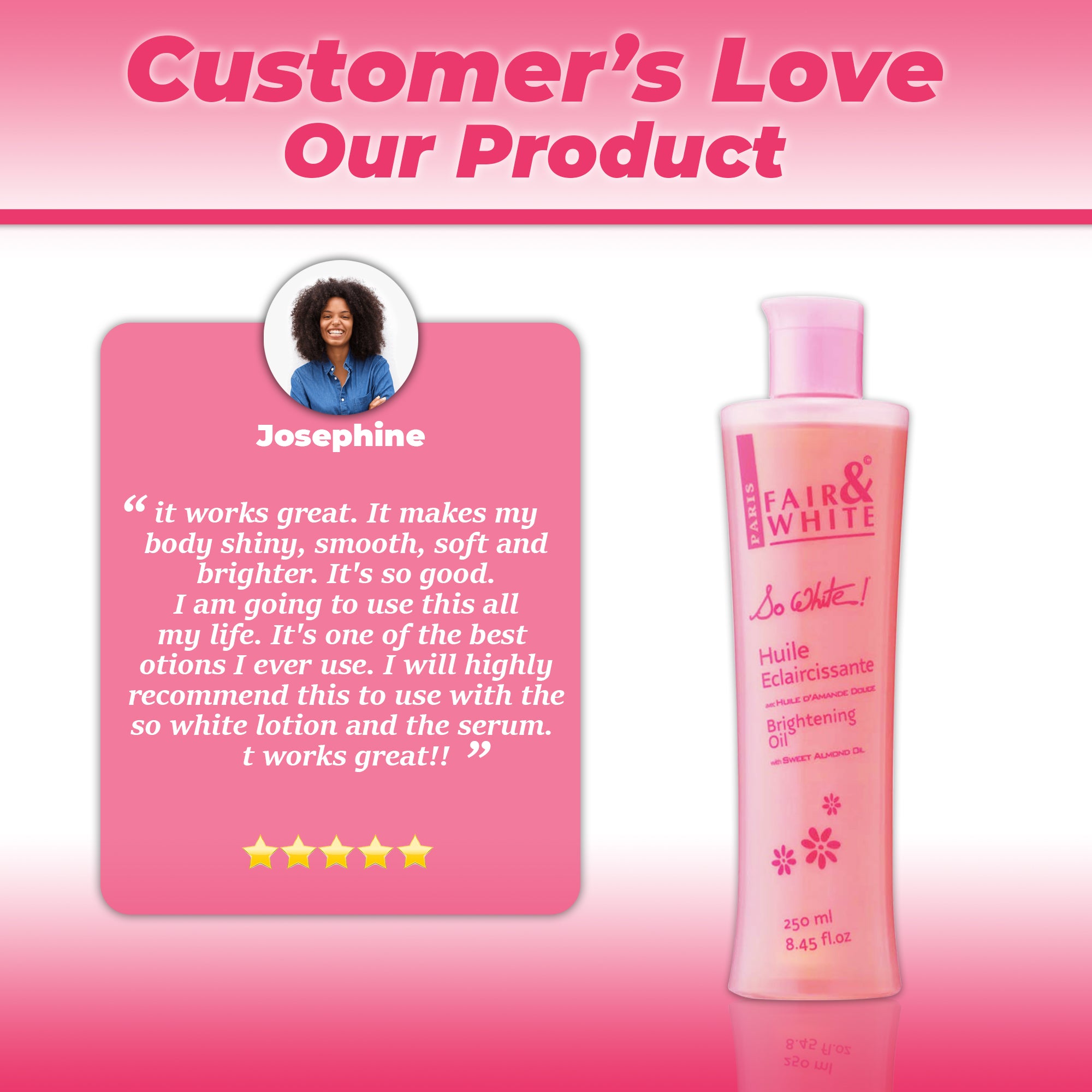 So White Brightening Body Oil with Vitamin E | Mitchell Brands