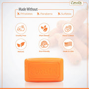 Carotis Beauty Soap 200g / 7 Oz Carotis - Mitchell Brands - Skin Lightening, Skin Brightening, Fade Dark Spots, Shea Butter, Hair Growth Products