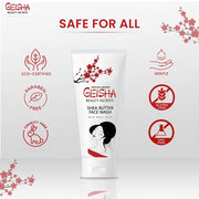 Geisha Face Wash 60ml Mitchell Group USA, LLC - Mitchell Brands - Skin Lightening, Skin Brightening, Fade Dark Spots, Shea Butter, Hair Growth Products