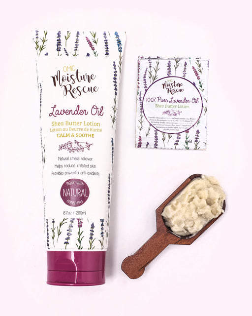 Moisture Rescue Shea Butter Lotion Tube  with Lavender Oil Mitchell Brands - Mitchell Brands - Skin Lightening, Skin Brightening, Fade Dark Spots, Shea Butter, Hair Growth Products
