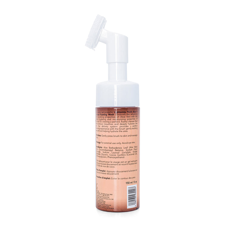LightenUp Aloe Vera + Coconut Foaming Wash 150ml Mitchell Group USA, LLC - Mitchell Brands - Skin Lightening, Skin Brightening, Fade Dark Spots, Shea Butter, Hair Growth Products