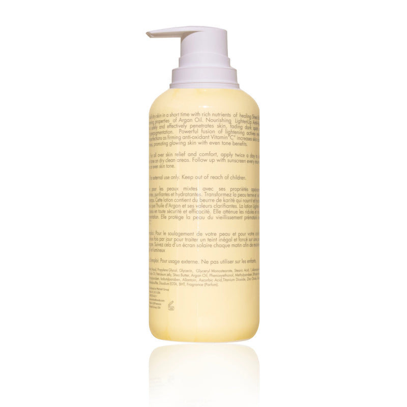 Omic LightenUp Anti-Aging Lightening Body Lotion - 400ml LightenUp - Mitchell Brands - Skin Lightening, Skin Brightening, Fade Dark Spots, Shea Butter, Hair Growth Products