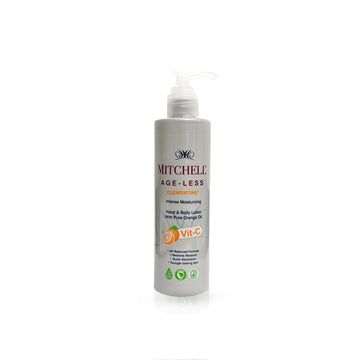 Ageless Clementine Hand & Body Lotion Intense Moisturizing - With Pure Orange Oil - 200ml Mitchell Group USA, LLC - Mitchell Brands - Skin Lightening, Skin Brightening, Fade Dark Spots, Shea Butter, Hair Growth Products