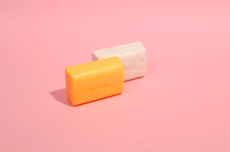 Lighten Up Anti-Aging Cleansing Bar 200g LightenUp - Mitchell Brands - Skin Lightening, Skin Brightening, Fade Dark Spots, Shea Butter, Hair Growth Products