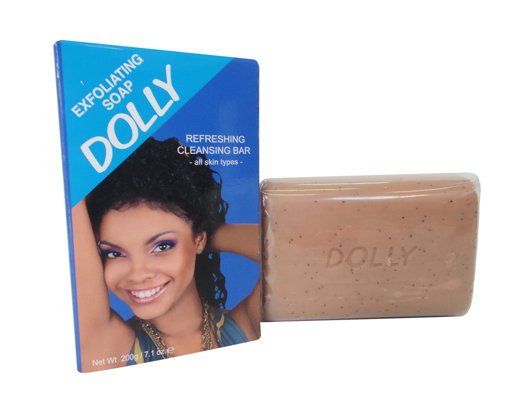 Dolly Exfoliating Soap mitchellbrands - Mitchell Brands - Skin Lightening, Skin Brightening, Fade Dark Spots, Shea Butter, Hair Growth Products