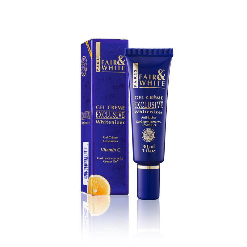 Fair & White Exclusive Gel Cream with Vitamin C 30ml Fair & White Exclusive - Mitchell Brands - Skin Lightening, Skin Brightening, Fade Dark Spots, Shea Butter, Hair Growth Products