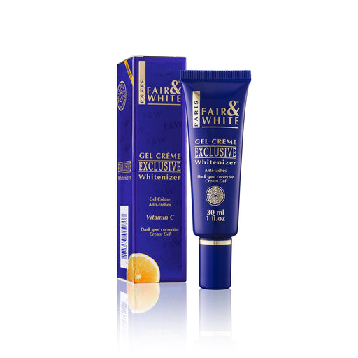 Fair & White Exclusive Gel Cream with Vitamin C 30ml Fair & White Exclusive - Mitchell Brands - Skin Lightening, Skin Brightening, Fade Dark Spots, Shea Butter, Hair Growth Products