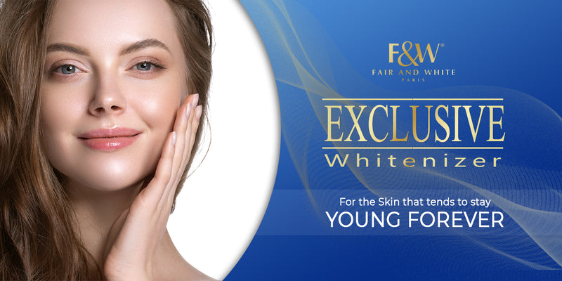 Fair and White Exclusive Powder "C" 6 week Intensive Facial Lightening Treatment Kit Fair & White - Mitchell Brands - Skin Lightening, Skin Brightening, Fade Dark Spots, Shea Butter, Hair Growth Products