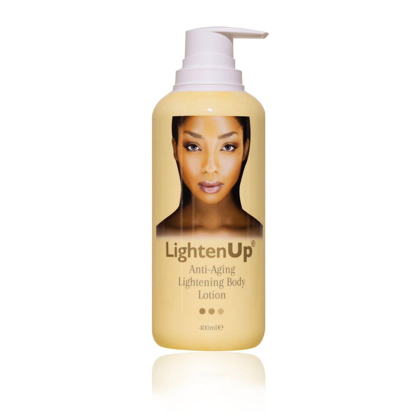 Omic LightenUp Anti-Aging Lightening Body Lotion - 400ml LightenUp - Mitchell Brands - Skin Lightening, Skin Brightening, Fade Dark Spots, Shea Butter, Hair Growth Products
