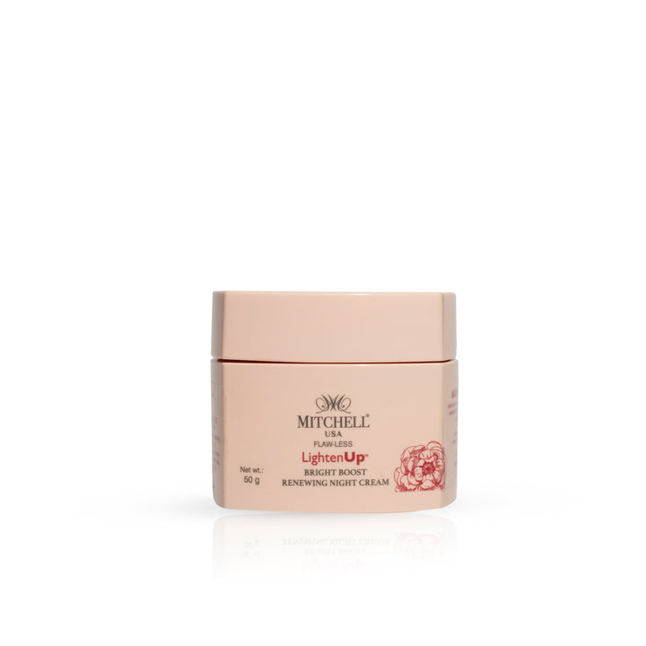 Lighten Up Flaw-Less Bright Boost Renewing Night Cream 50g Mitchell Brands - Mitchell Brands - Skin Lightening, Skin Brightening, Fade Dark Spots, Shea Butter, Hair Growth Products