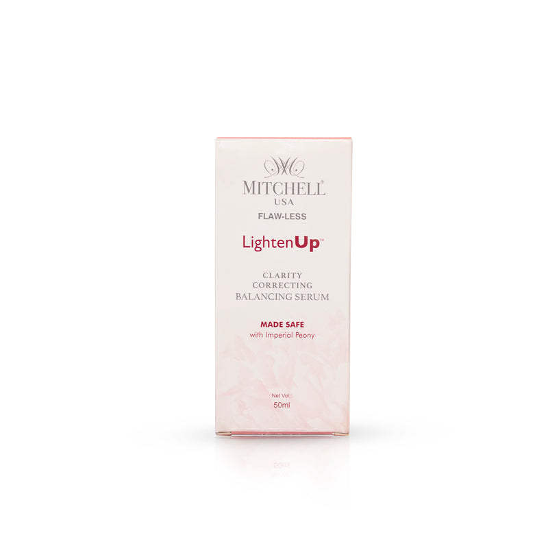 Lighten Up Flaw-Less Clarity Correction Balancing Serum Serum 50ml Mitchell Brands - Mitchell Brands - Skin Lightening, Skin Brightening, Fade Dark Spots, Shea Butter, Hair Growth Products