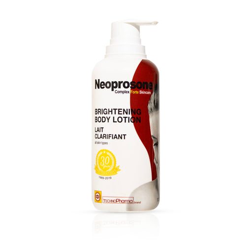 Neoprosone Lightening Body Lotion - Fades Dark Spots - 400ml / 13.5 fl oz Mitchell Brands - Mitchell Brands - Skin Lightening, Skin Brightening, Fade Dark Spots, Shea Butter, Hair Growth Products