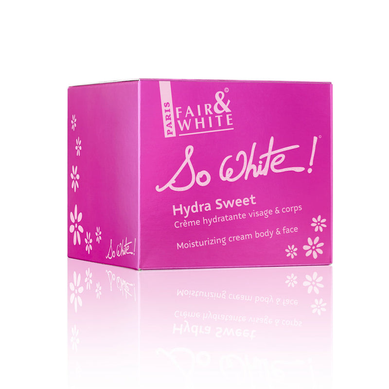 Fair & White So White Hydra Sweet Moisturizing Cream 400ml Fair & White So White - Mitchell Brands - Skin Lightening, Skin Brightening, Fade Dark Spots, Shea Butter, Hair Growth Products