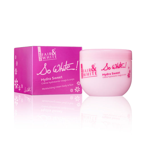 Fair & White So White Hydra Sweet Moisturizing Cream 400ml Fair & White So White - Mitchell Brands - Skin Lightening, Skin Brightening, Fade Dark Spots, Shea Butter, Hair Growth Products