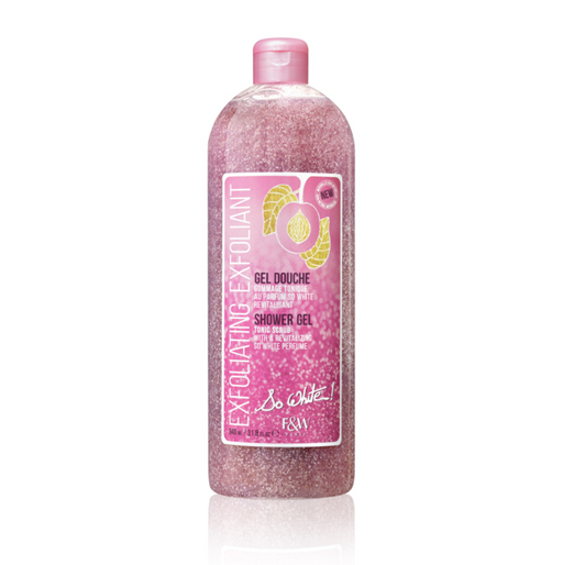 Fair & White Miss White Shower Gel Exfoliates Skin