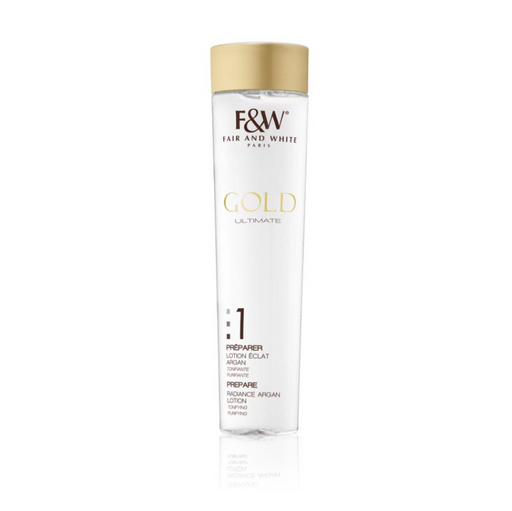 Fair & White Gold Radiance Argan Lotion 200 ml Fair & White - Mitchell Brands - Skin Lightening, Skin Brightening, Fade Dark Spots, Shea Butter, Hair Growth Products
