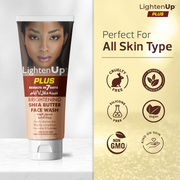 LightenUp Face Wash 4 oz Mitchell Brands - Mitchell Brands - Skin Lightening, Skin Brightening, Fade Dark Spots, Shea Butter, Hair Growth Products