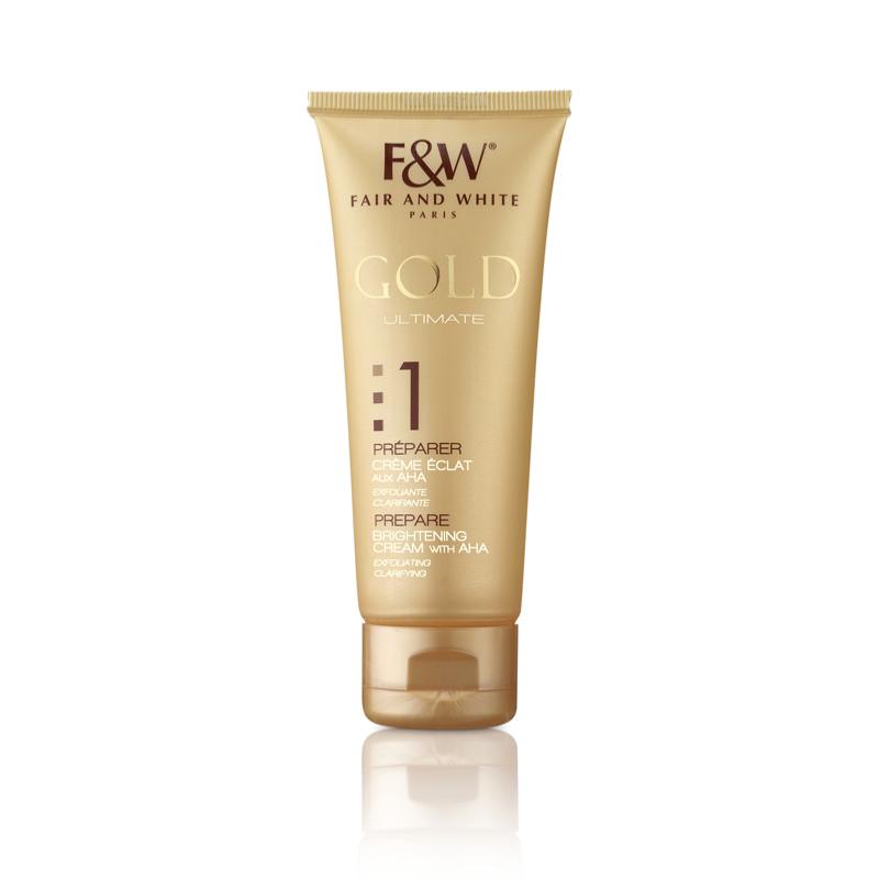Fair & White Gold AHA Brightening Cream Step 1