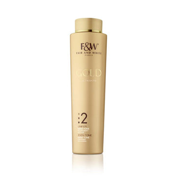 Fair and White 2: Gold Maxitone Body Lotion 350ml Fair & White - Mitchell Brands - Skin Lightening, Skin Brightening, Fade Dark Spots, Shea Butter, Hair Growth Products