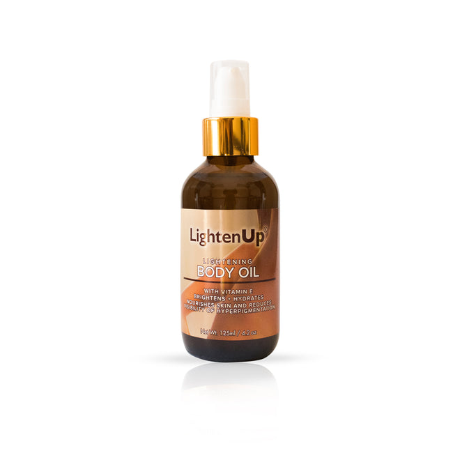 Lighten Up Brightening Body Oil 125ml Mitchell Brands - Mitchell Brands - Skin Lightening, Skin Brightening, Fade Dark Spots, Shea Butter, Hair Growth Products