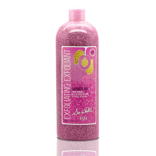 Fair & White So White Exfoliating Shower Gel Tonic Scrub