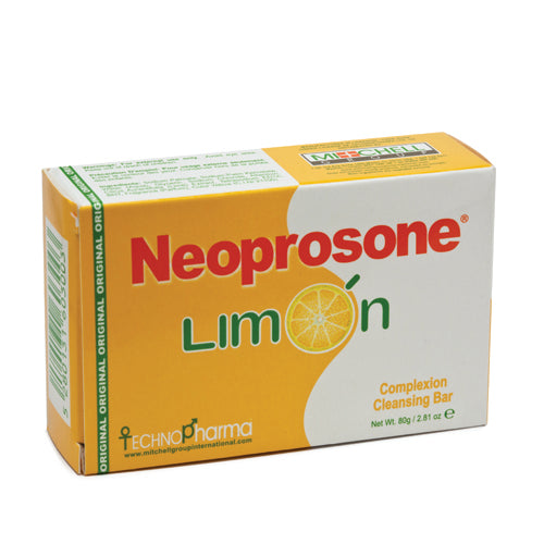 Neoprosone Limon Soap 80g Neoprosone Limon - Mitchell Brands - Skin Lightening, Skin Brightening, Fade Dark Spots, Shea Butter, Hair Growth Products