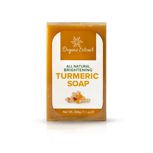 Organic Extract Tumeric Soap 200g Mitchell Brands - Mitchell Brands - Skin Lightening, Skin Brightening, Fade Dark Spots, Shea Butter, Hair Growth Products
