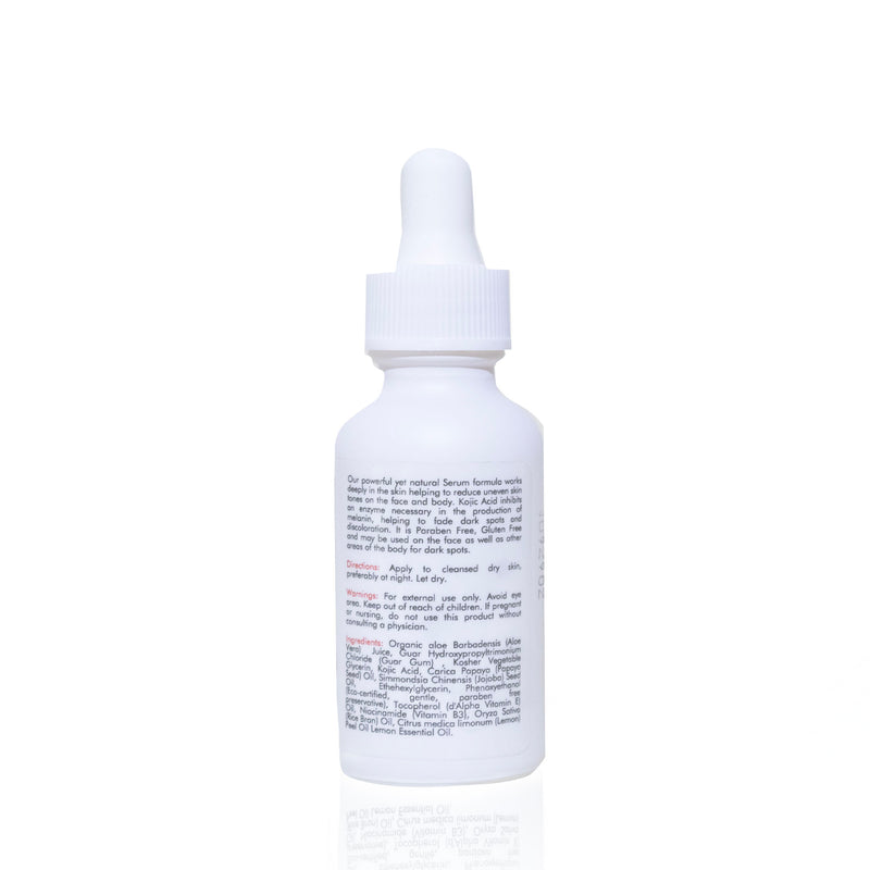 Geisha Kojic Acid Face Brightening Serum - Gluten-free serum - 30ml / 1 fl oz Mitchell Group USA, LLC - Mitchell Brands - Skin Lightening, Skin Brightening, Fade Dark Spots, Shea Butter, Hair Growth Products